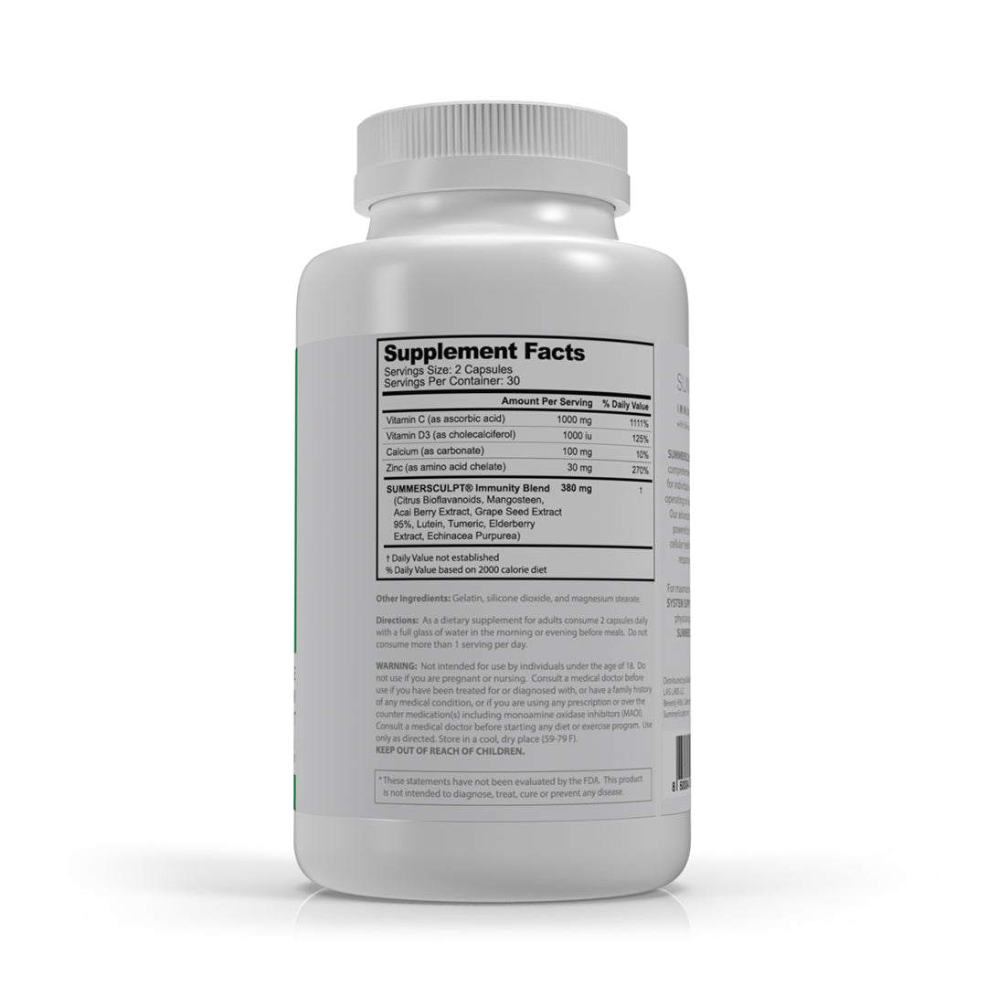 Immune System Support With Bioflavonoids & Superfruit Antioxidants Boost Immune